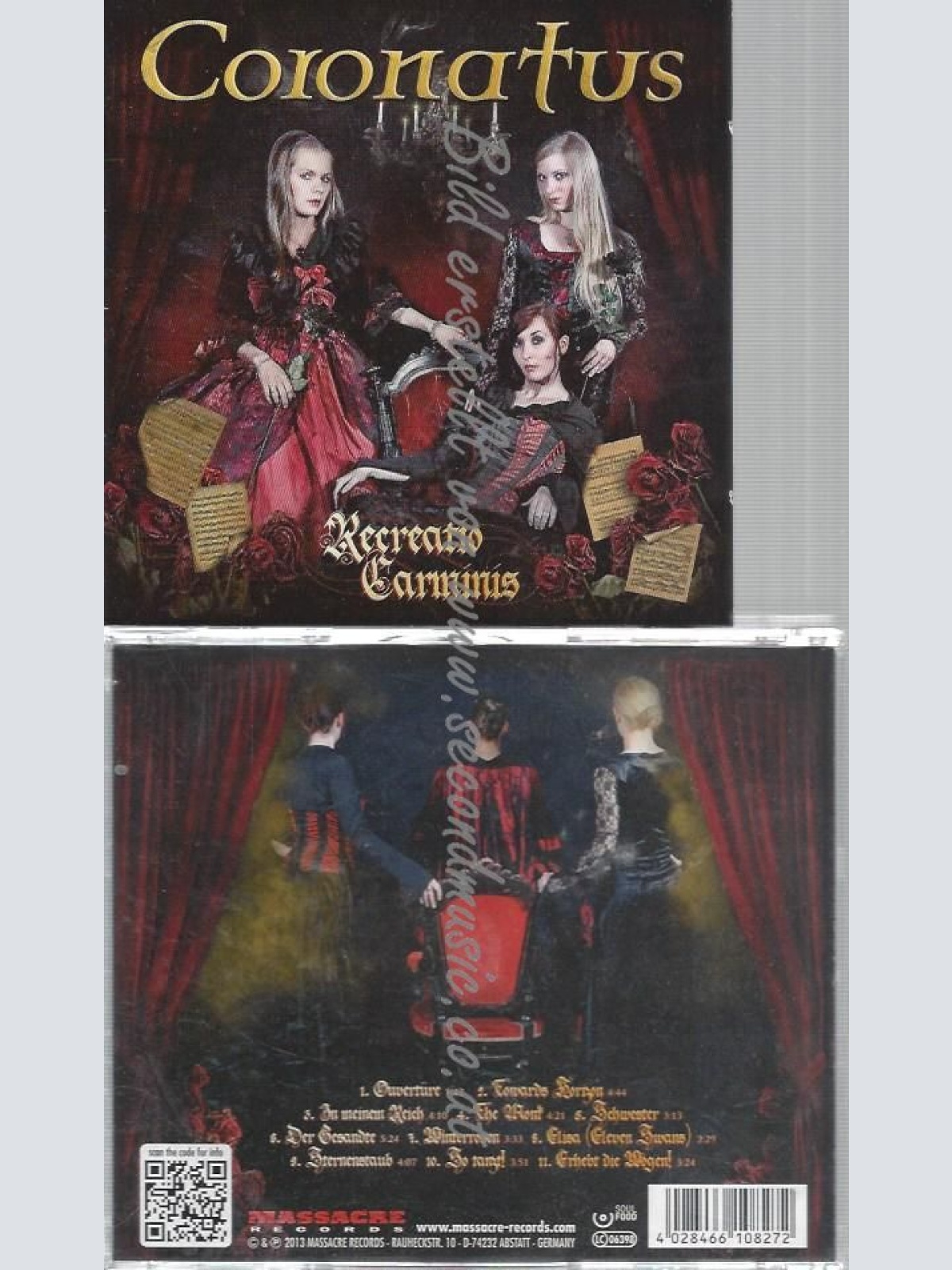 CD--CORONATUS--RECREATIO CARMINIS