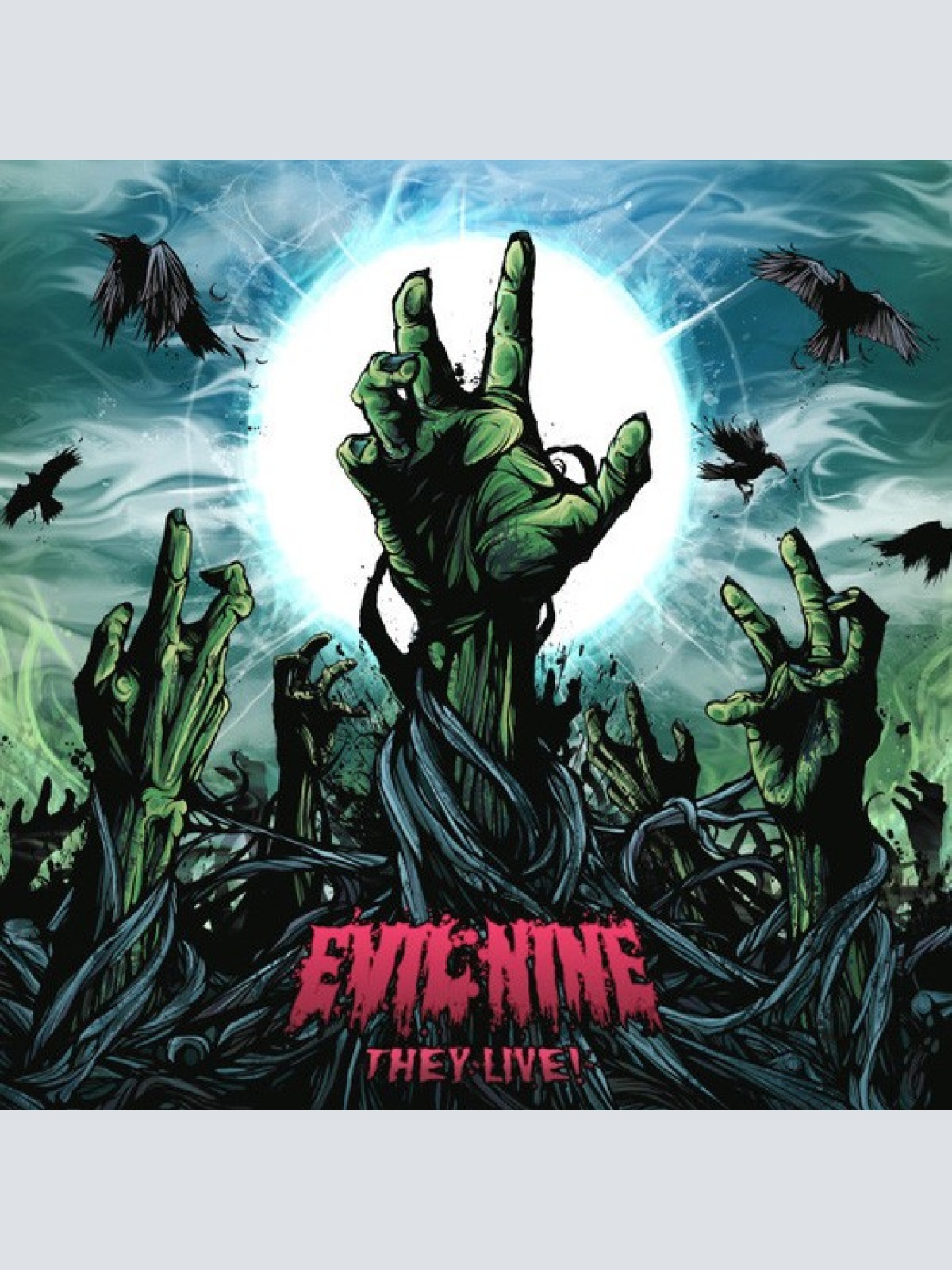 CD, Album Evil Nine - They Live!