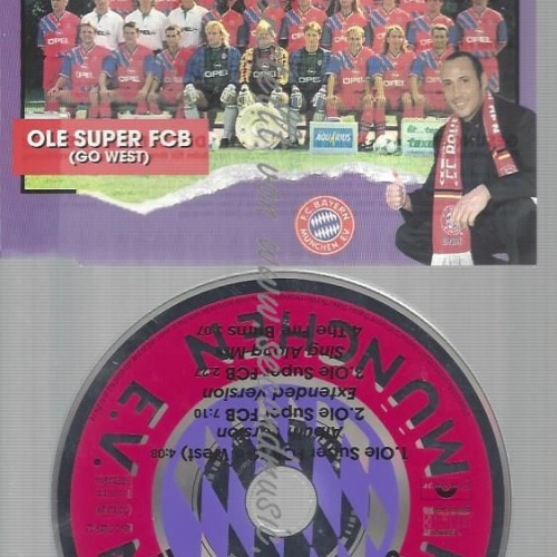 CD--F.C.BAYERN & ANDREW WHITE--OLE SUPER FCB
