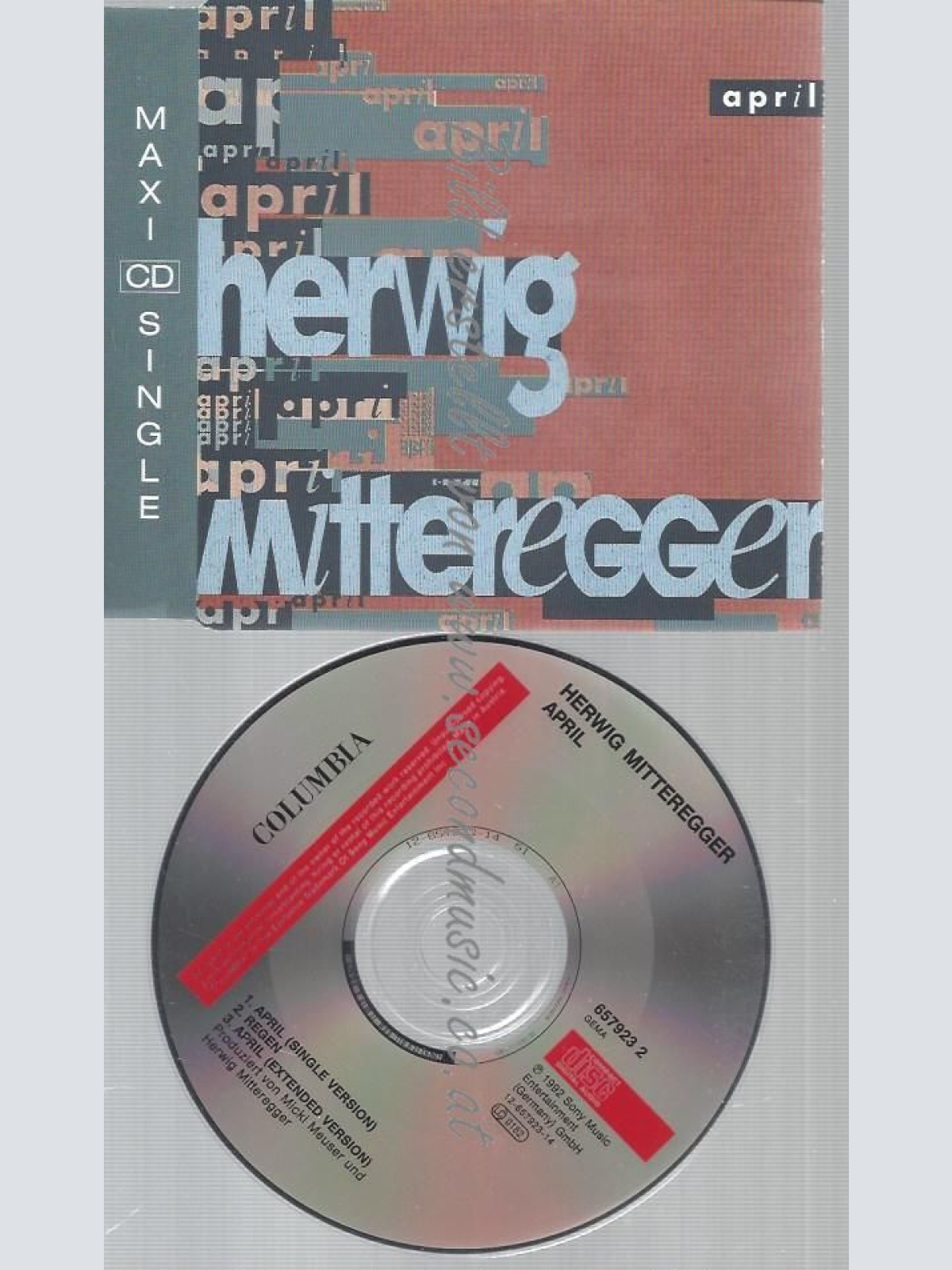 CD--HERWIG MITTEREGGER--APRIL
