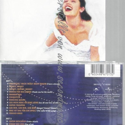 CD-- -MAMMA MIA! DEUTSCHE ORIGINALAUFNAHME