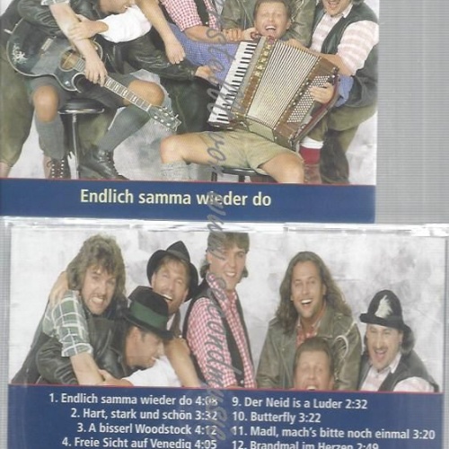 CD--ALPENREBELLEN--ENDLICH SAMMA WIEDER DO