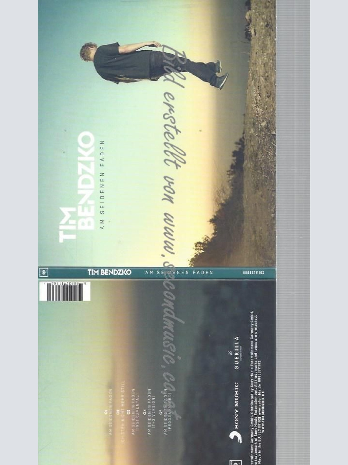 CD--TIM BENDZKO--AM SEIDENEN FADEN