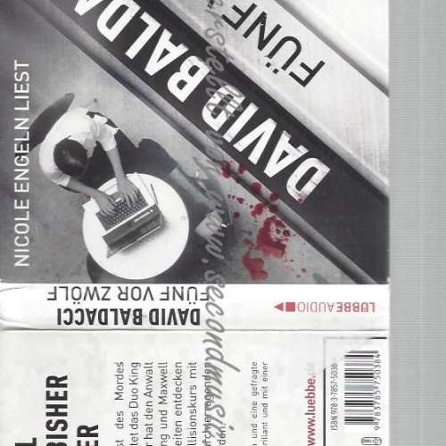 CD--DAVID BALDACCI  -FÜNF VOR ZWÖLF  GEKÜRZTE AUSGABE