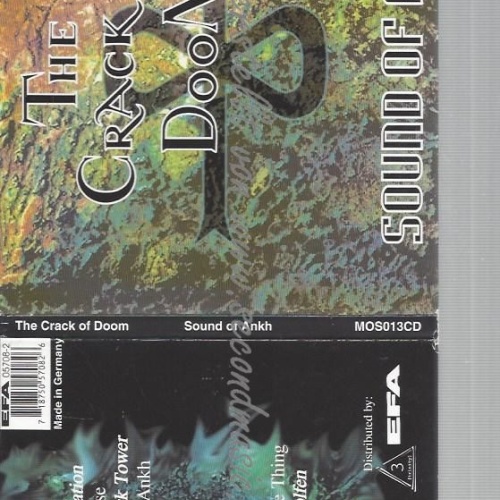 CD--THE CRACK OF DOOM--SOUND OF ANKH