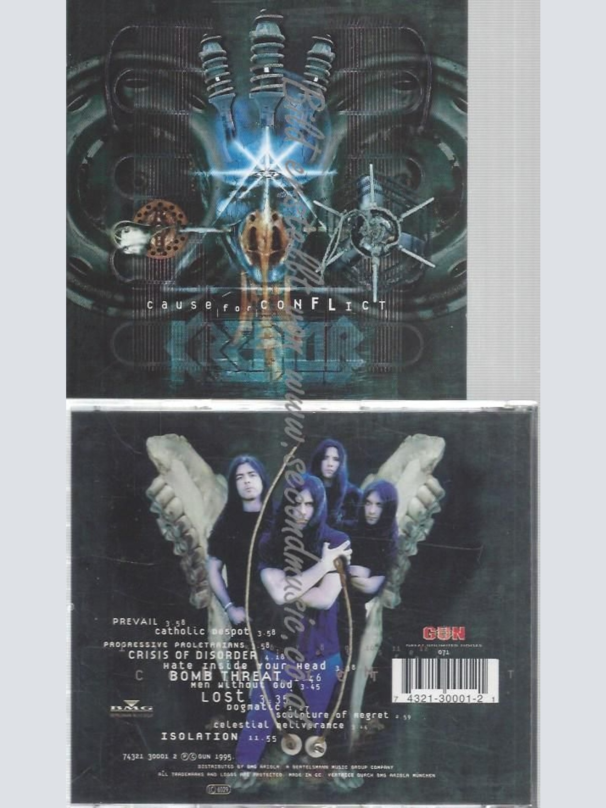 CD--KREATOR--CAUSE FOR CONFLICT