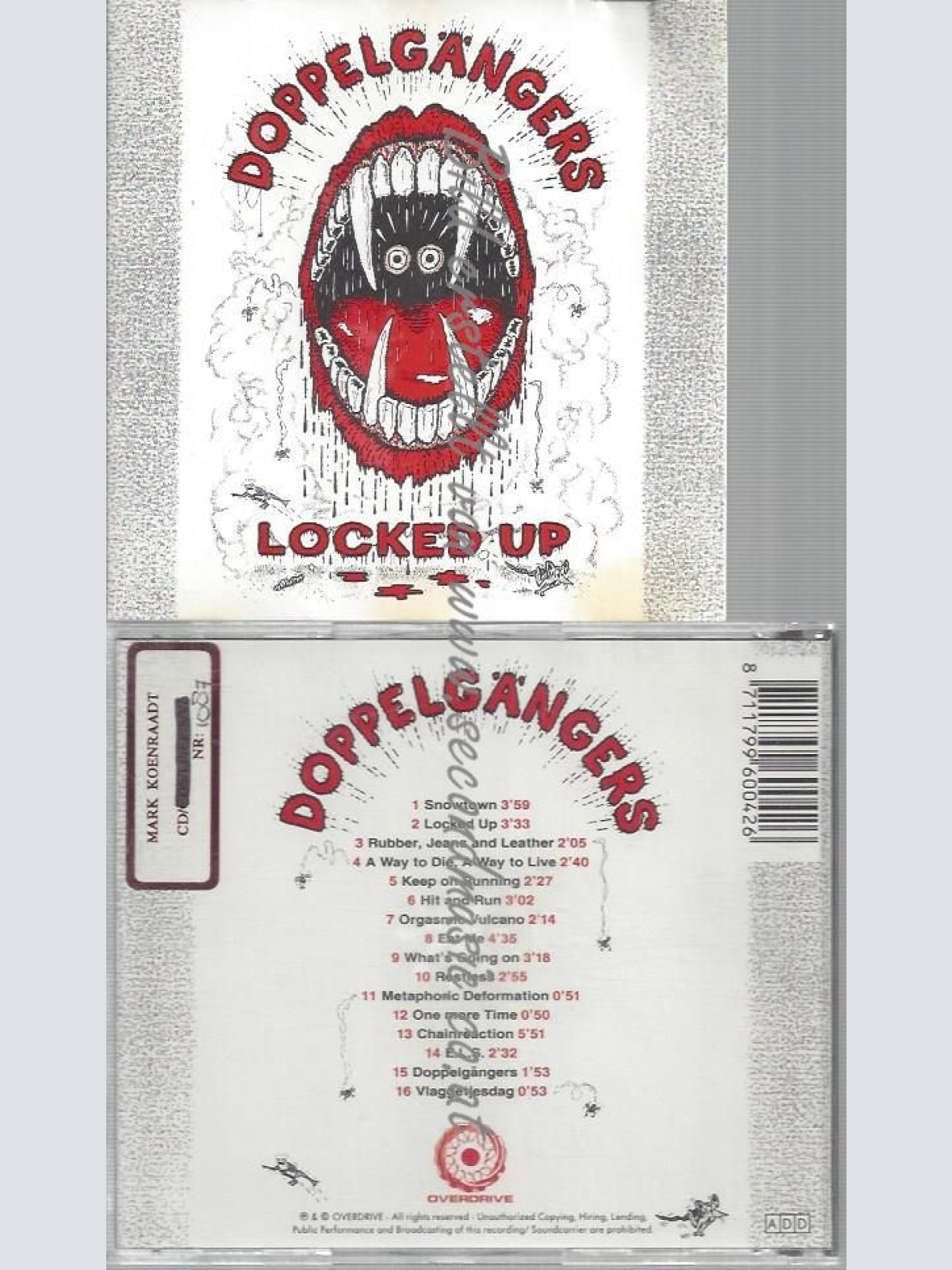 CD--DOPPELGÄNGERS--LOCKED UP