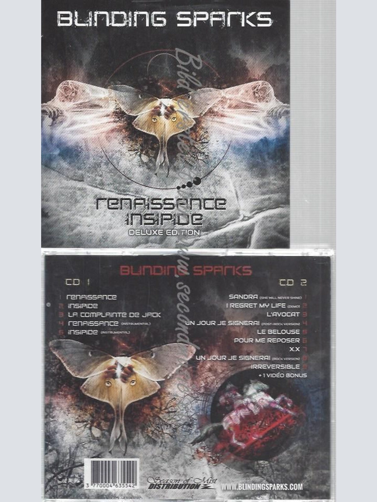 CD--BLINDING SPARKS--RENAISSANCE INSIPIDE