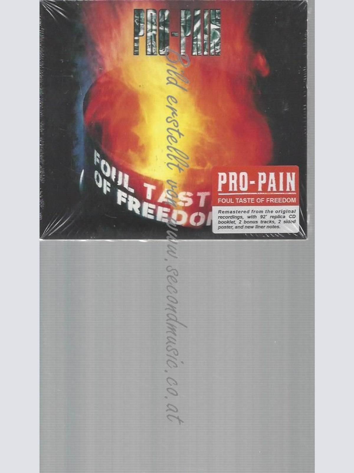 CD--PRO-PAIN--FOUL TASTE OF FREEDOM -RE-RELEASE-