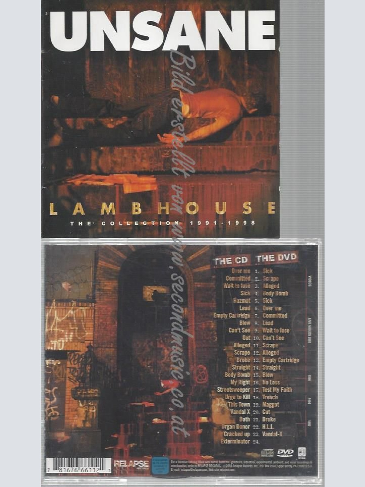 CD--UNSANE--LAMBHOUSE |