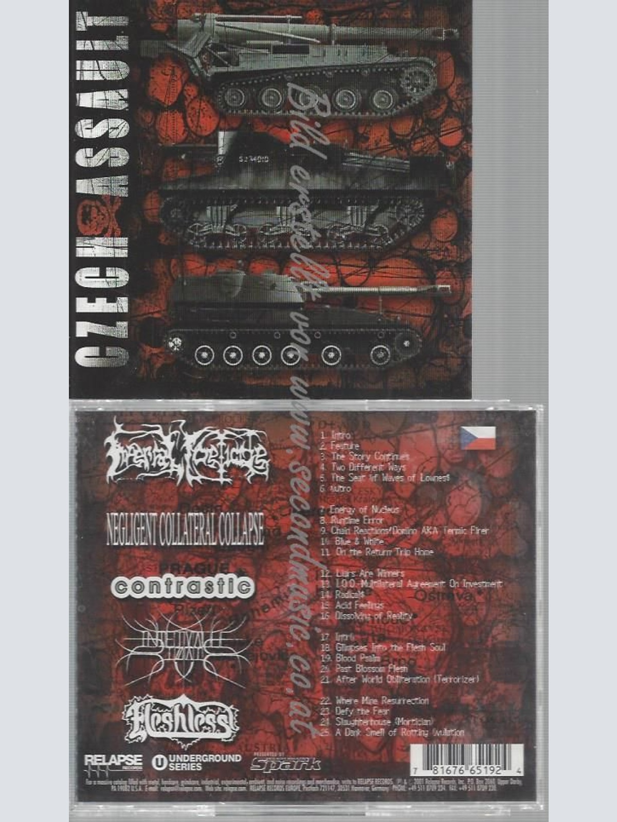 CD--VARIOUS--CZECH ASSAULT