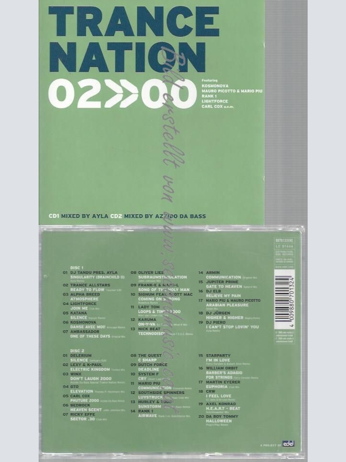 CD-- | DOPPEL-CD/ VARIOUS--TRANCE NATION  02 //00