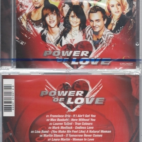 CD--NM-SEALED-DEUTSCHLAND SUCHT DEN SUPERSTAR -2007- -- POWER OF LOVE