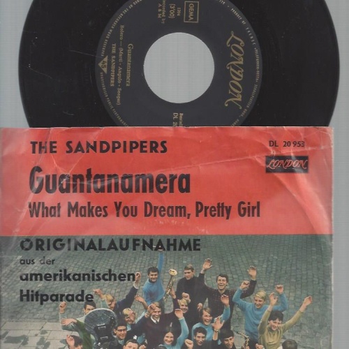 7" THE SANDPIPERS GUANTANAMERA