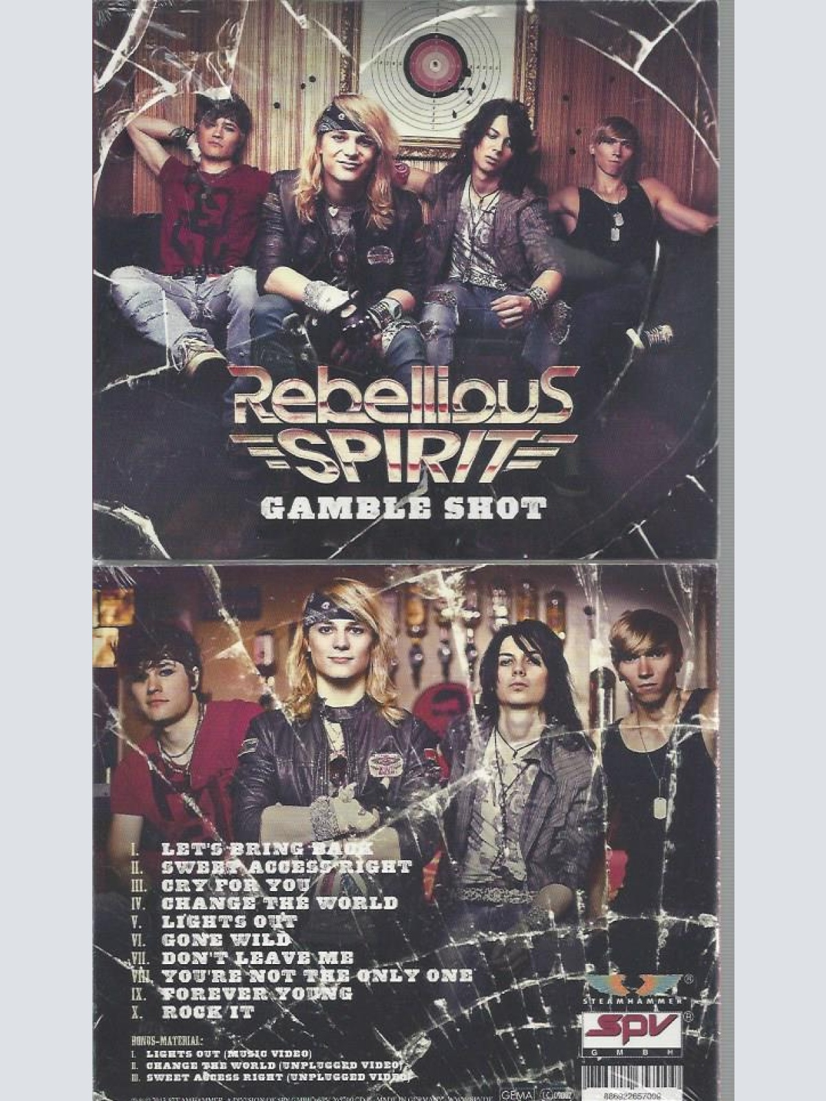 CD-- Gamble Shot  Rebellious Spirit