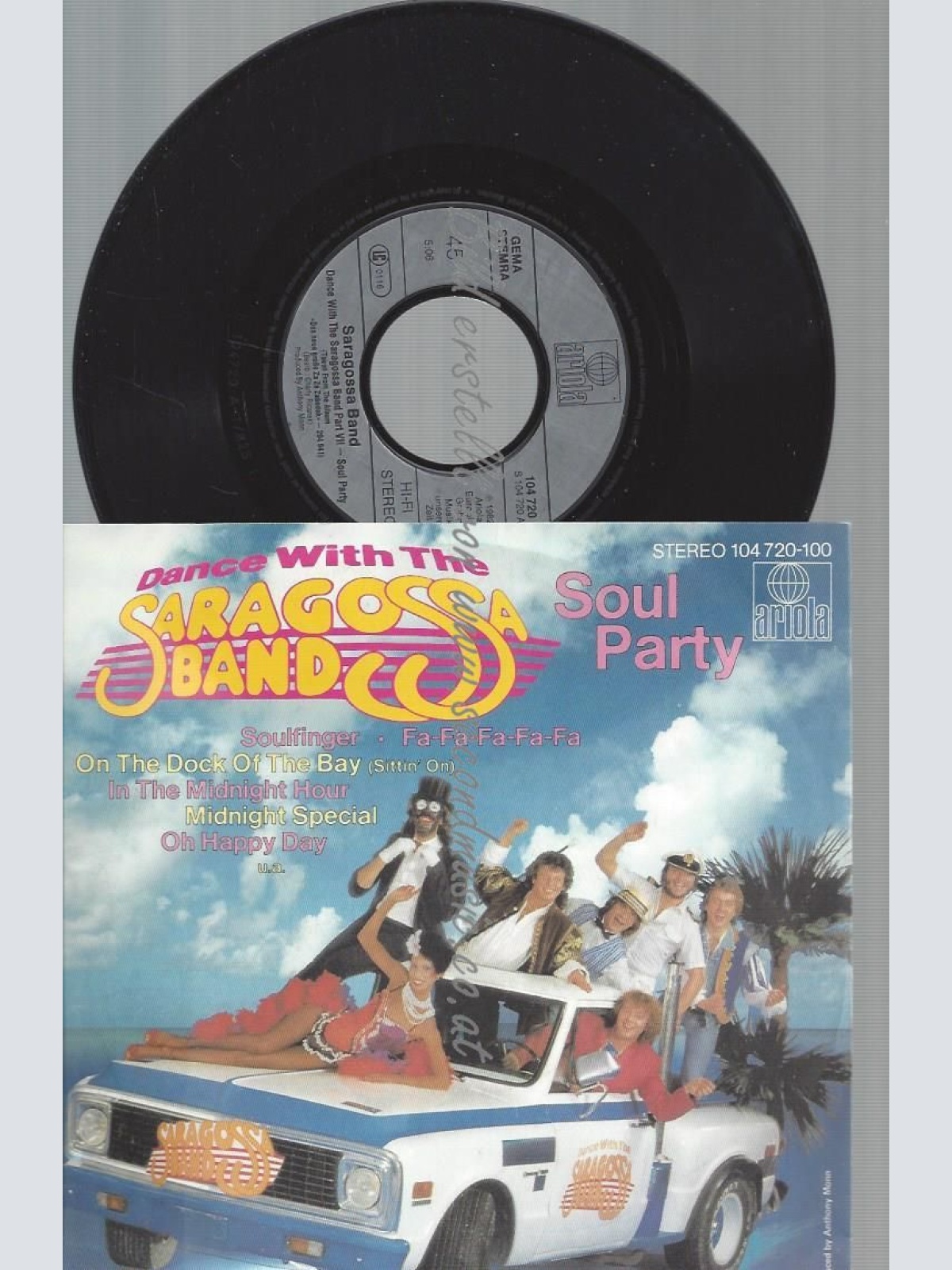 7" SARAGOSSA BAND SOUL PARTY