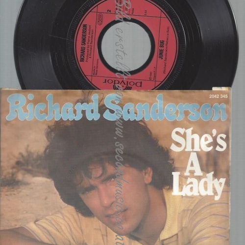 7" RICHARD SANDERSON SHE'S A LADY
