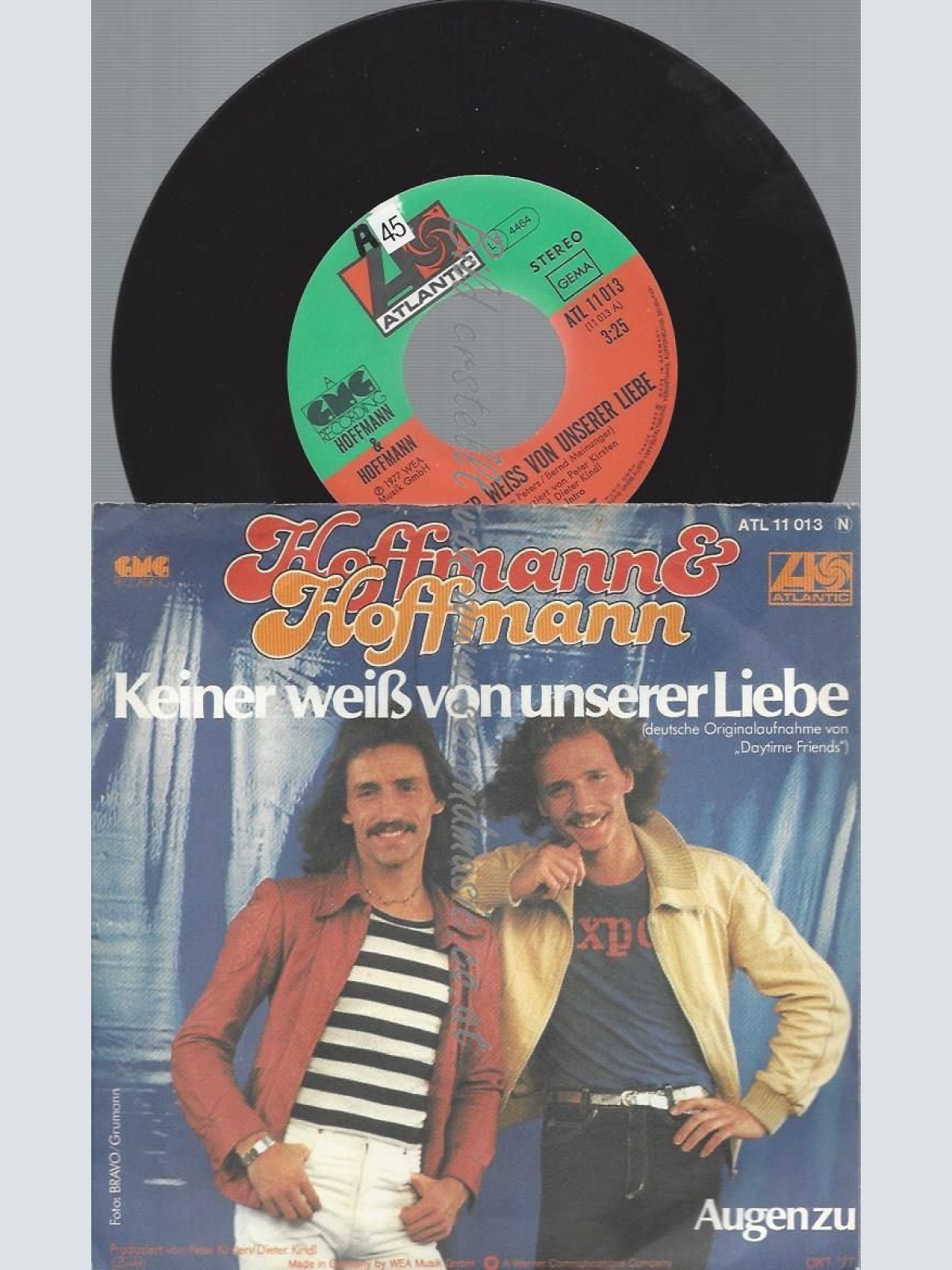 7"   Hoffmann & Hoffmann  Keiner Weiß Von Unserer Liebe