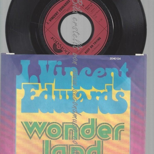 7" J VINCENT EDWARDS WONDER LAND
