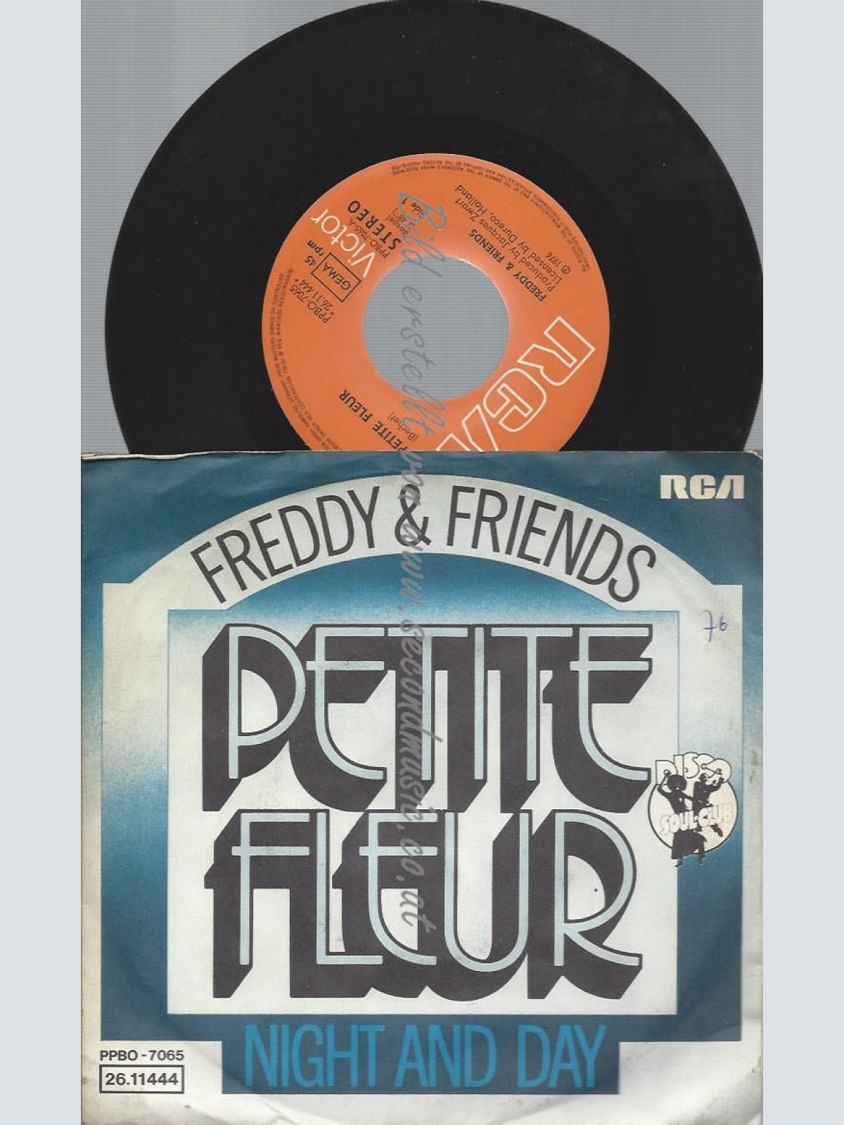 7"  Freddy & Friends  Petite Fleur