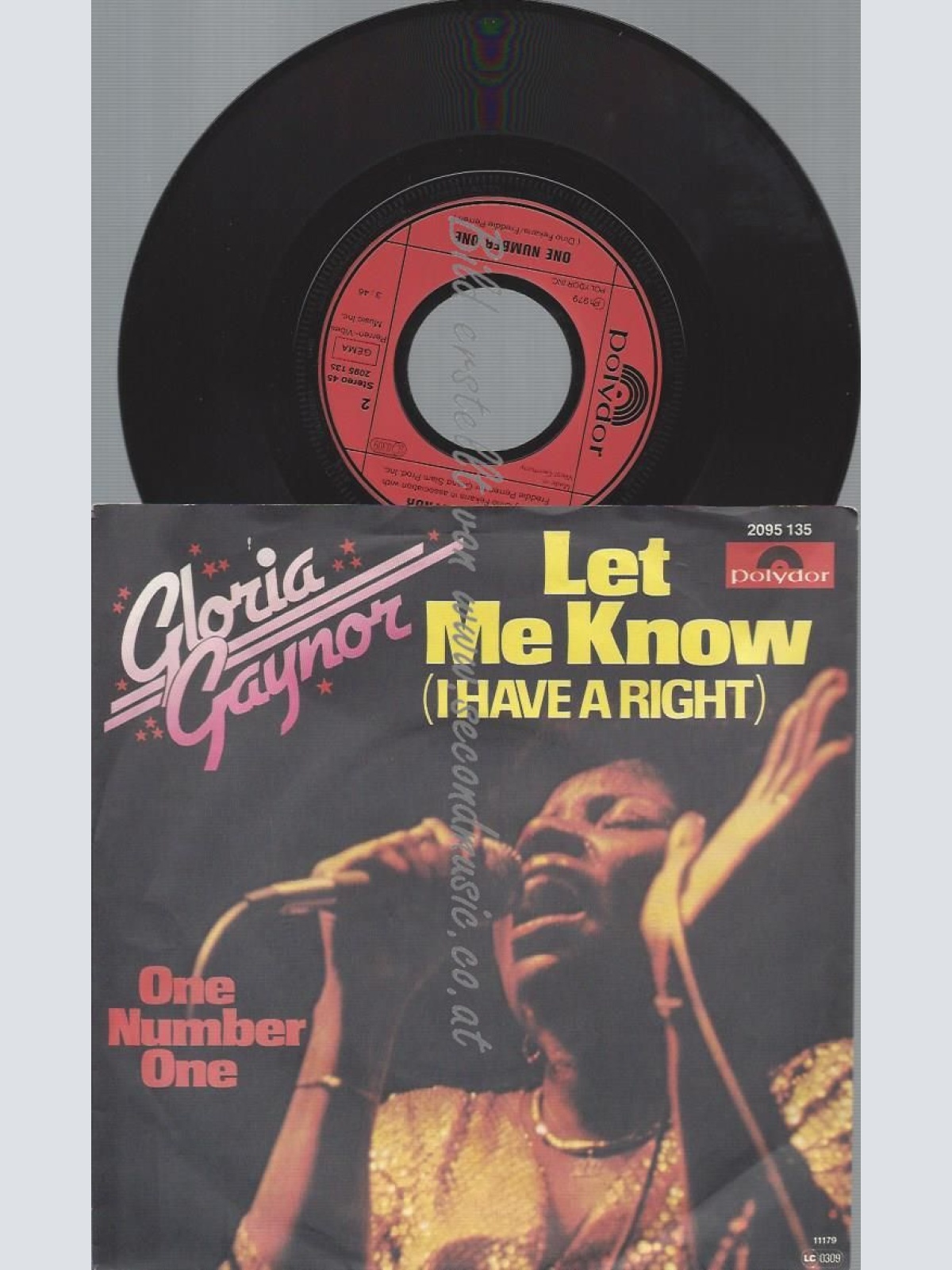 7"  Gloria Gaynor – Let Me Know