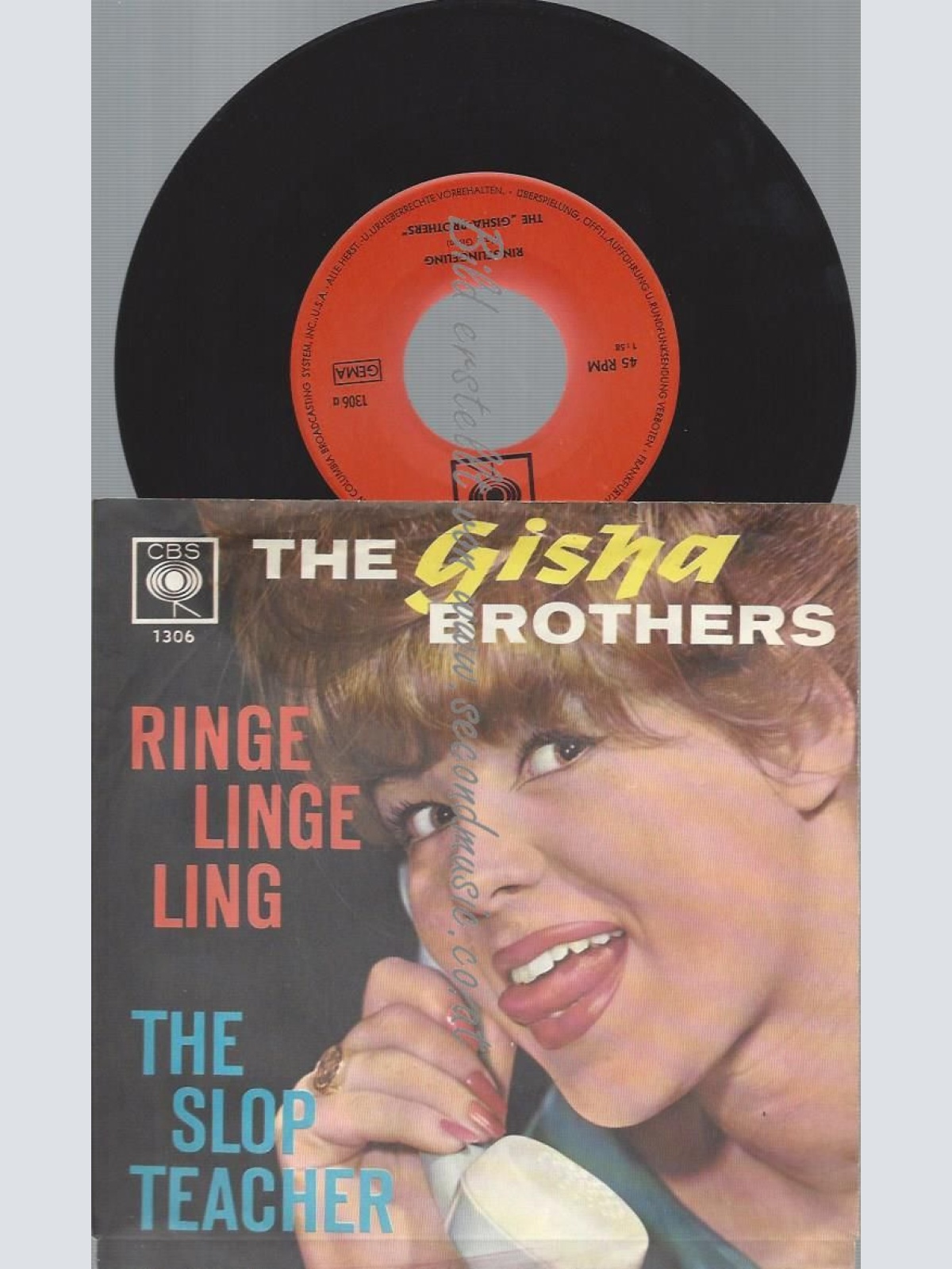 7"  The Gisha Brothers  Ringelingeling