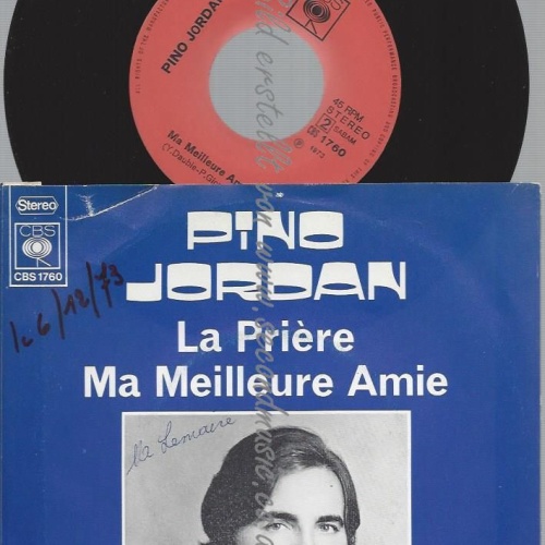 7" PINO JORDAN LA PRIERE