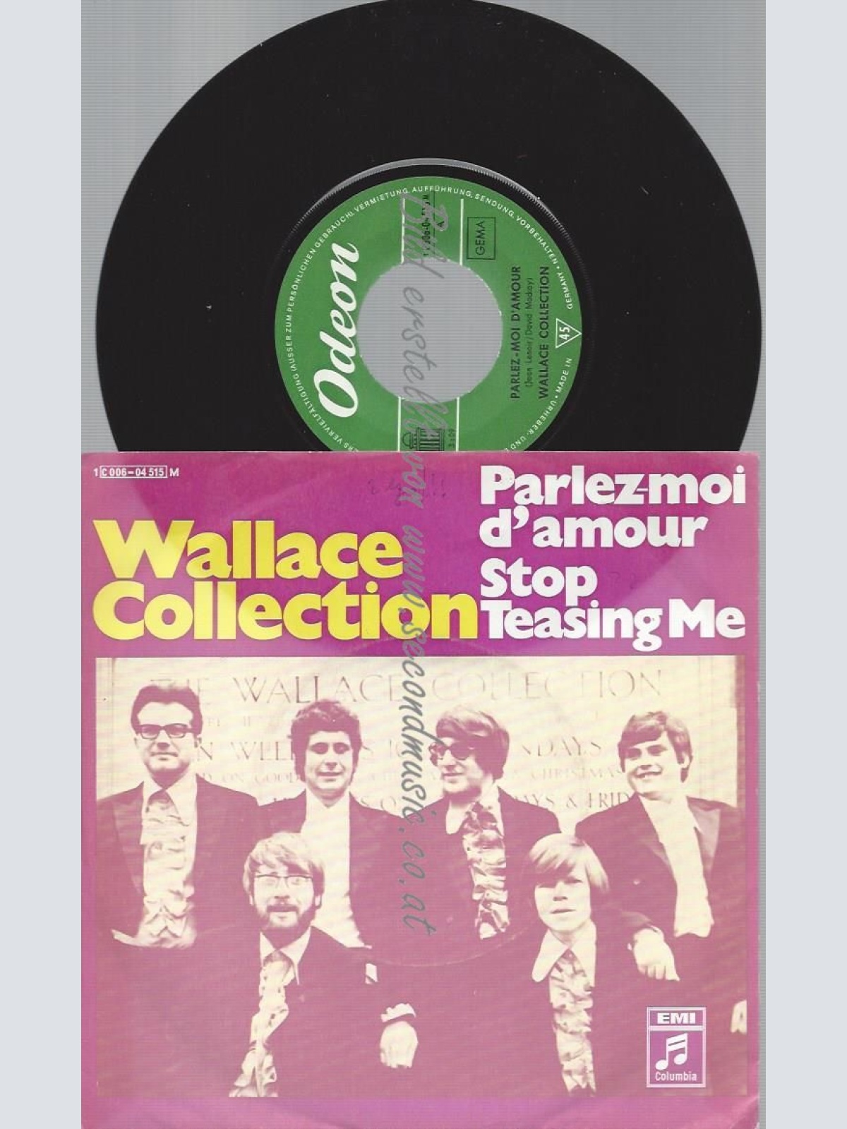 7"   Wallace Collection  Parlez-Moi D'Amour