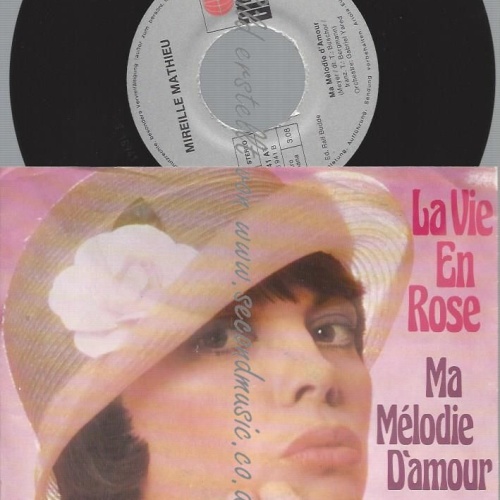 7"    Mireille Mathieu – La Vie En Rose // AUSTRO MECHANA