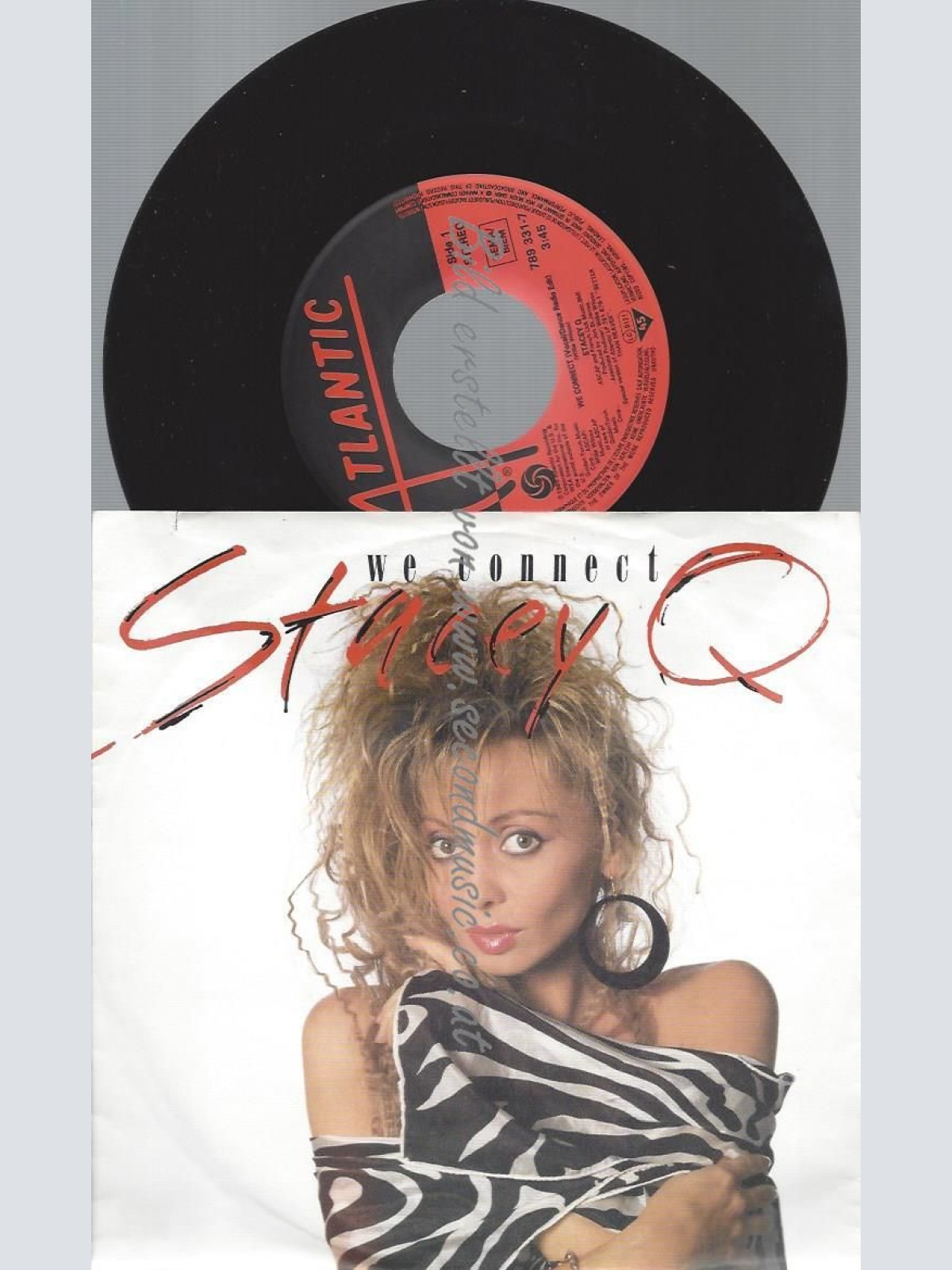7"  Stacey Q  We Connect