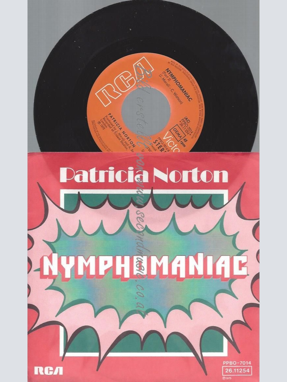 7"   Patricia Norton  Nymphomaniac