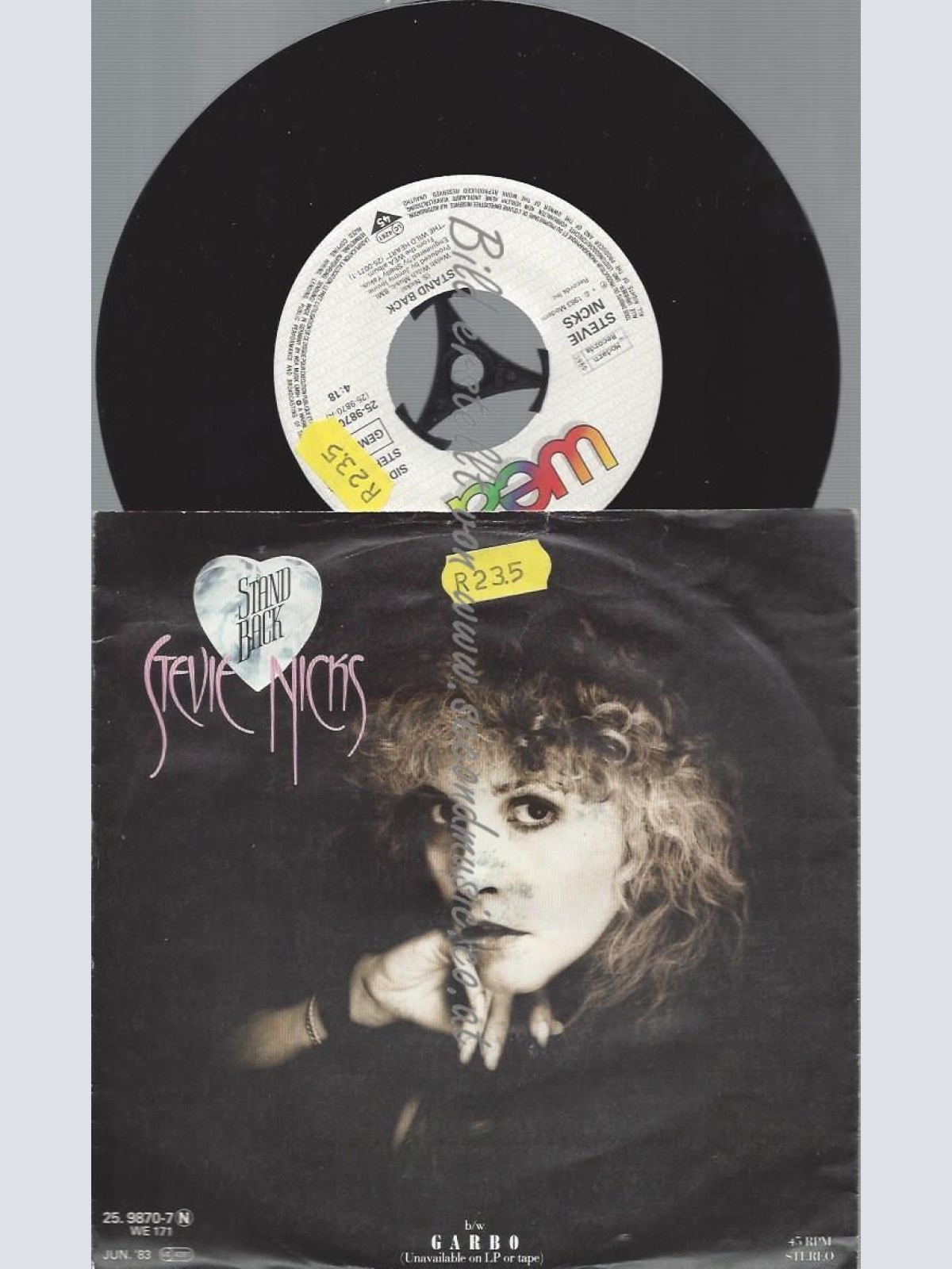 7"  Stevie Nicks  Stand Back