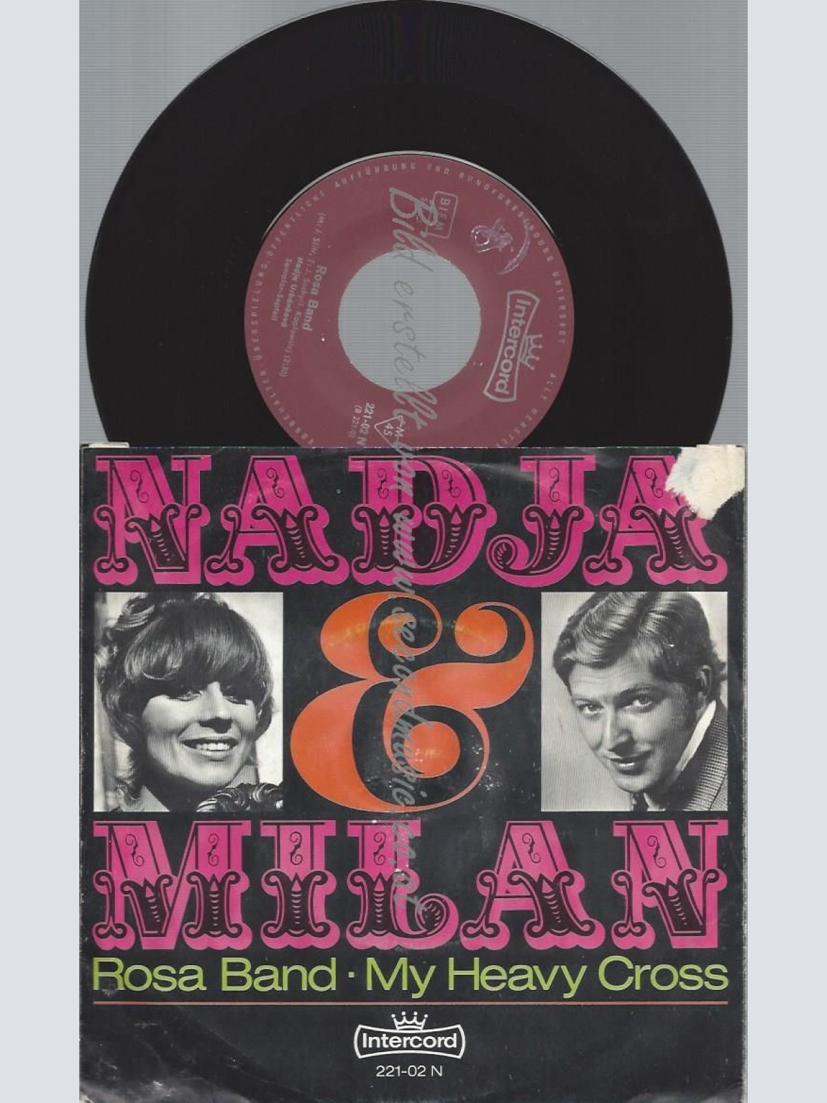 7"  Nadja & Milan  Rosa Band