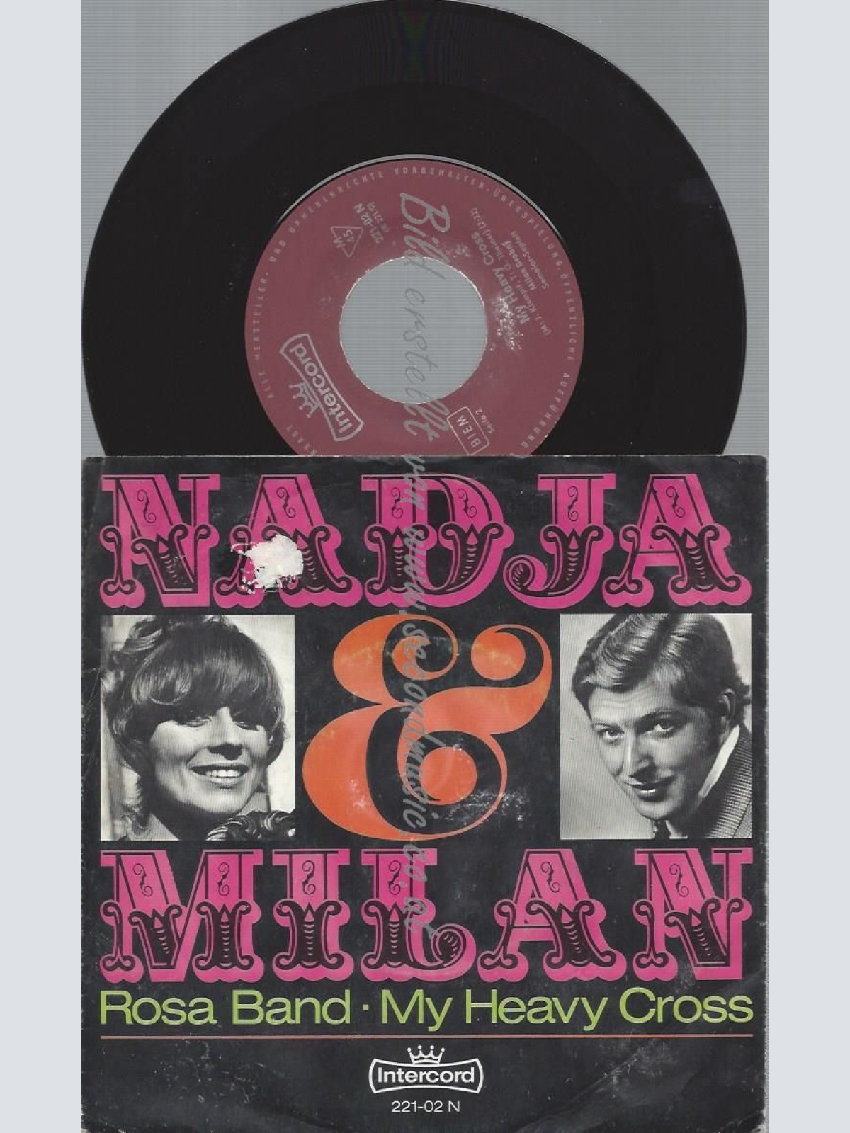 7"  Nadja & Milan  Rosa Band