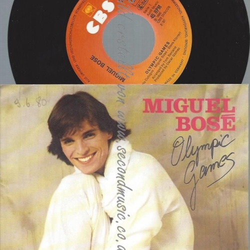 7"   Miguel Bosé – Olympic Games
