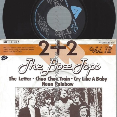 7"  The Box Tops – 2 + 2 Vol. 12