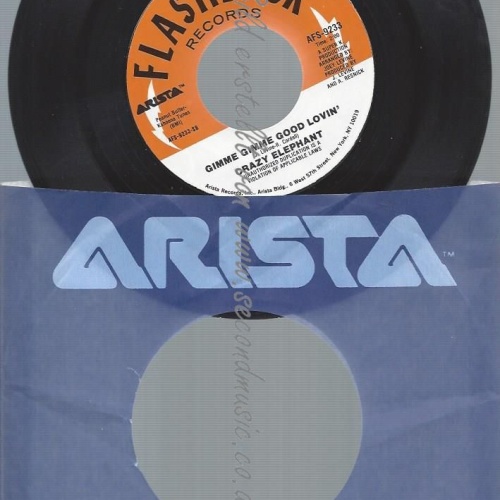 7"   Crazy Elephant  Gimme Gimme Good Lovin'