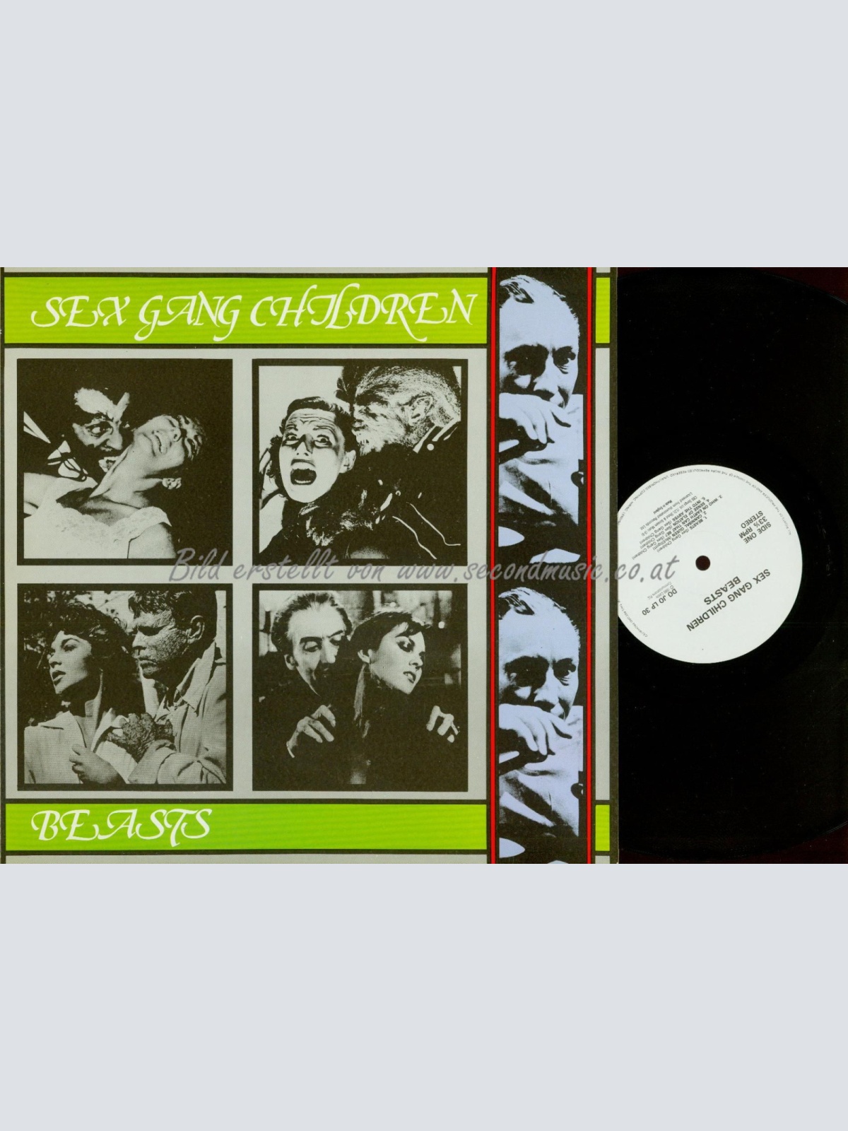 LP--  Sex Gang Children  Beasts