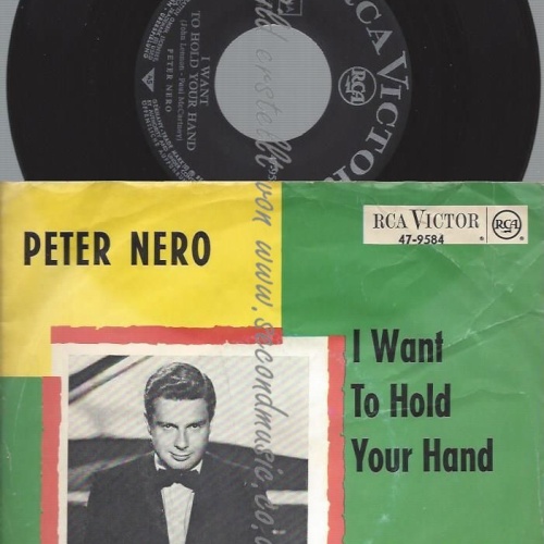 7"  PETER NERO I WANT TO HOLD YOUR HAND // BEATLES