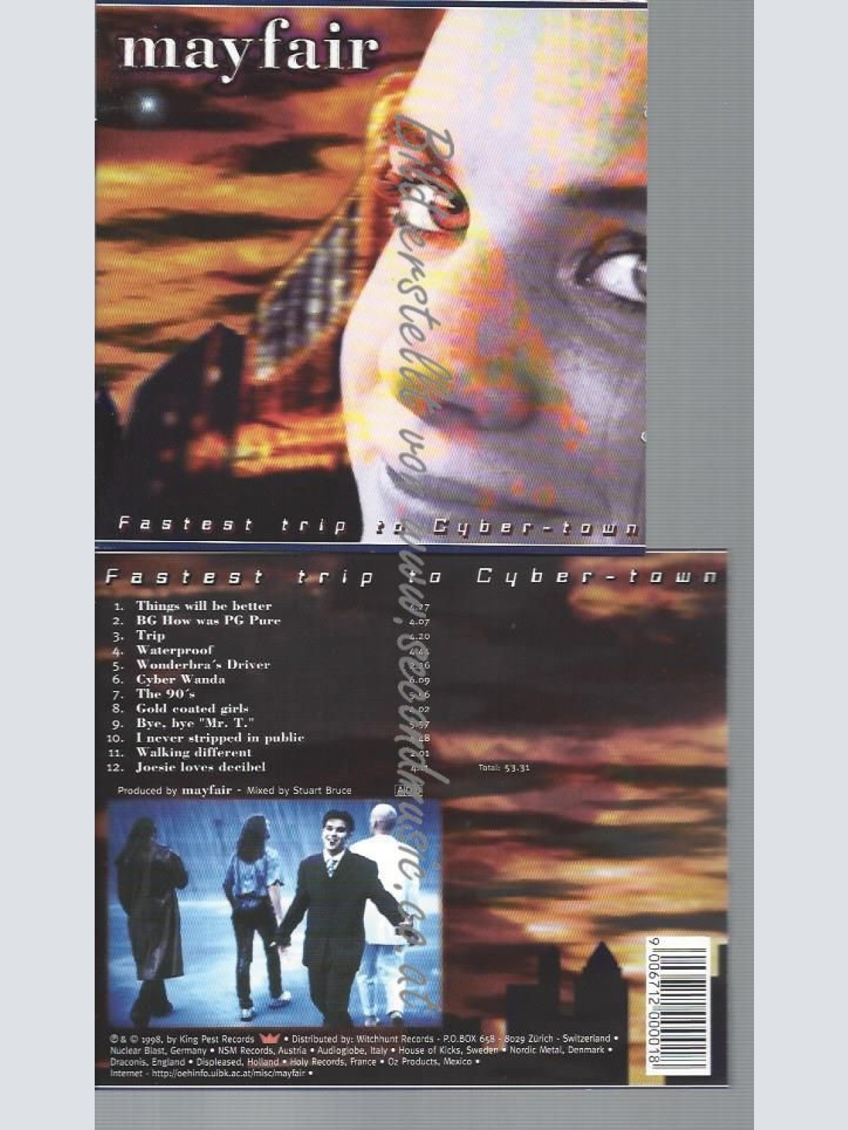 CD--MAYFAIR--FASTEST TRIP TO CYBER-TOWN