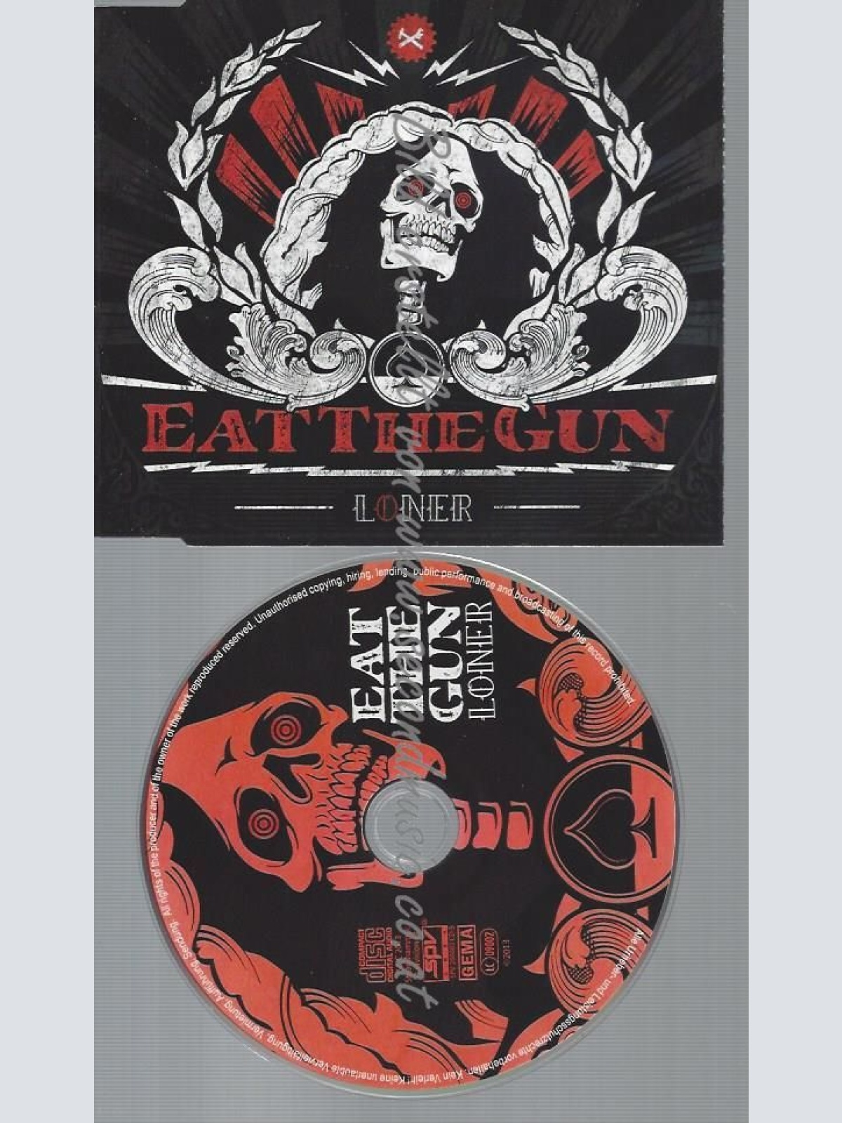 CD--EAT THE GUN--LONER