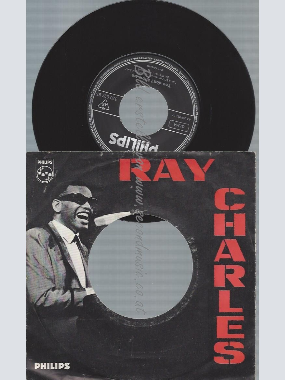 7"  Ray Charles  You Don't Know Me