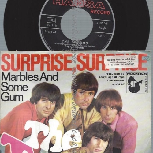 7"   The Troggs – Surprise, Surprise