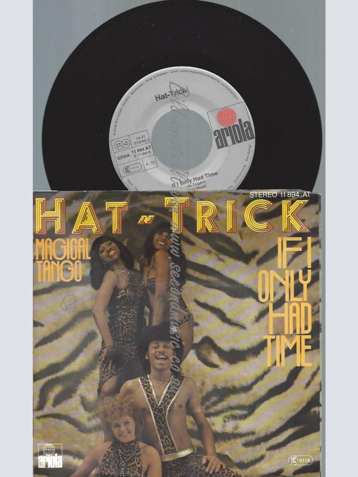 7"   Hat-Trick – If I Only Had Time