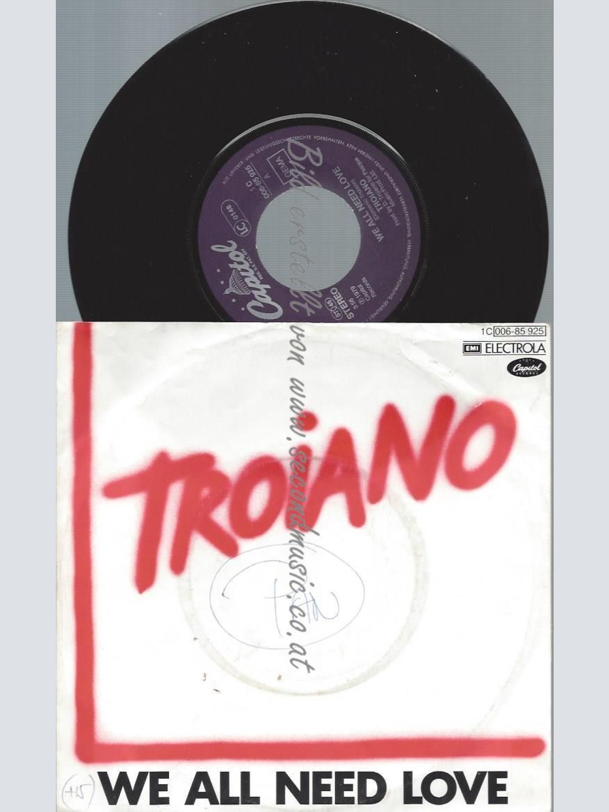 7"   Troiano* – We All Need Love