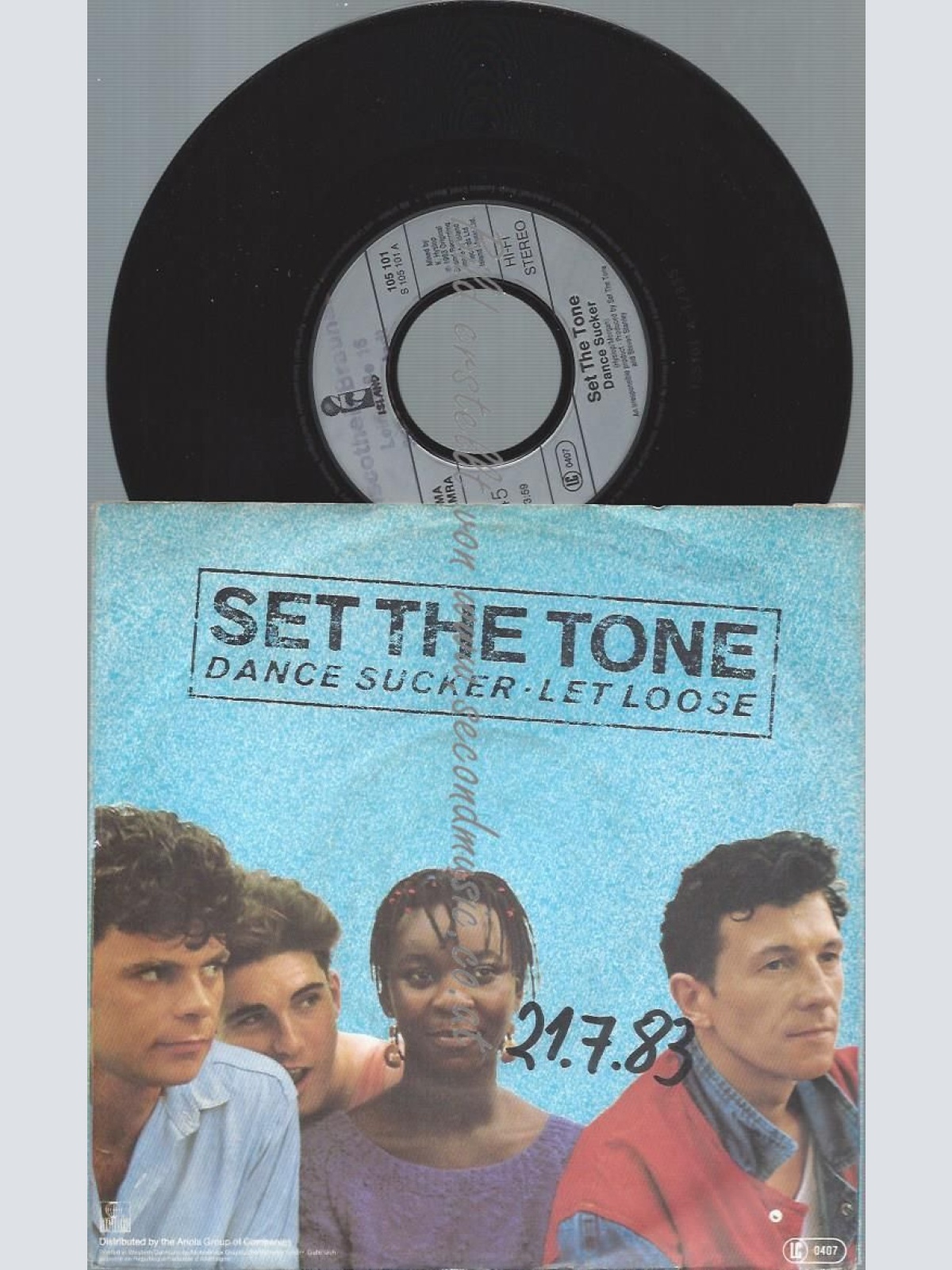 7"   Set The Tone  Dance Sucker