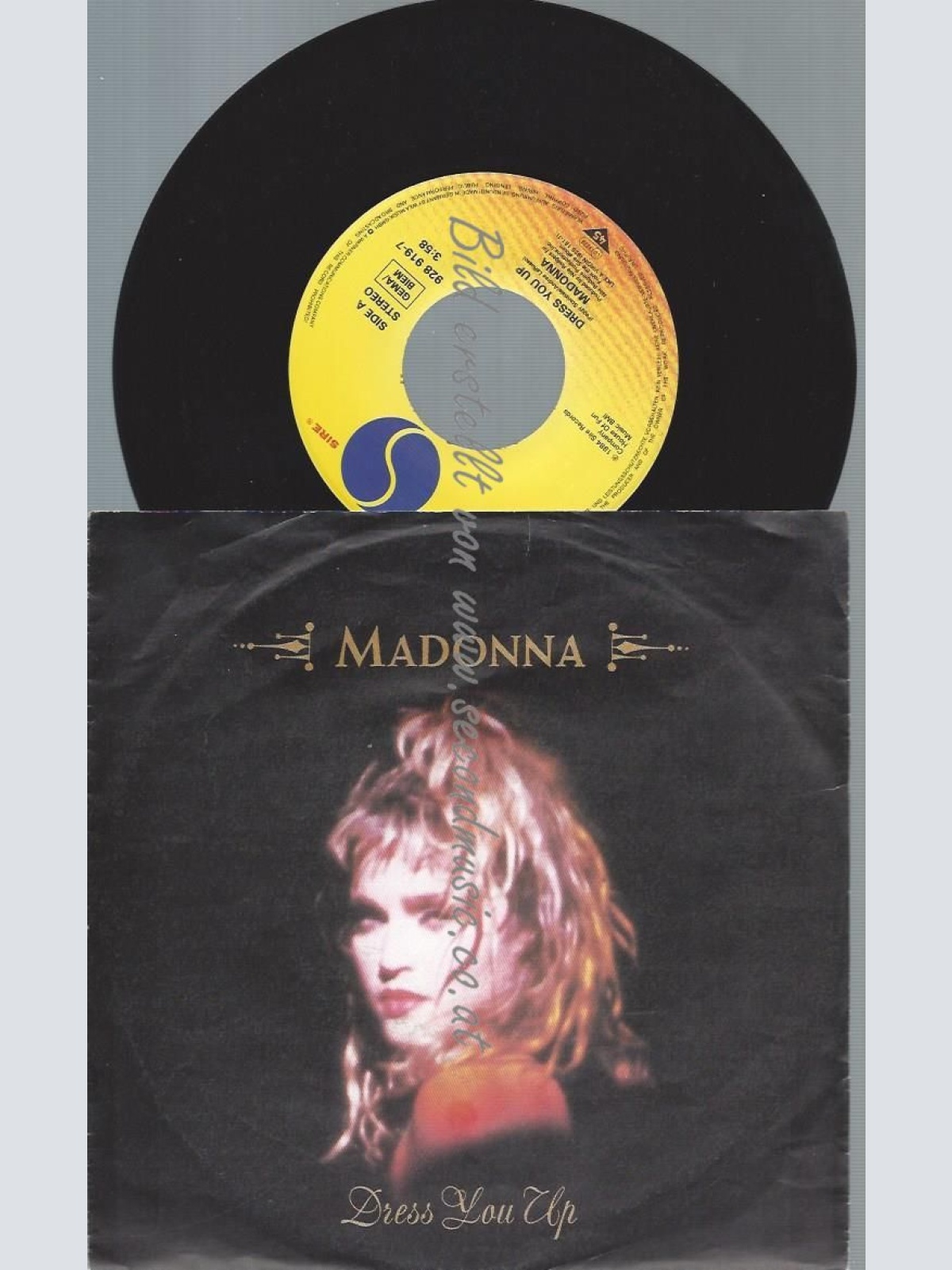 7"  Madonna – Dress You Up