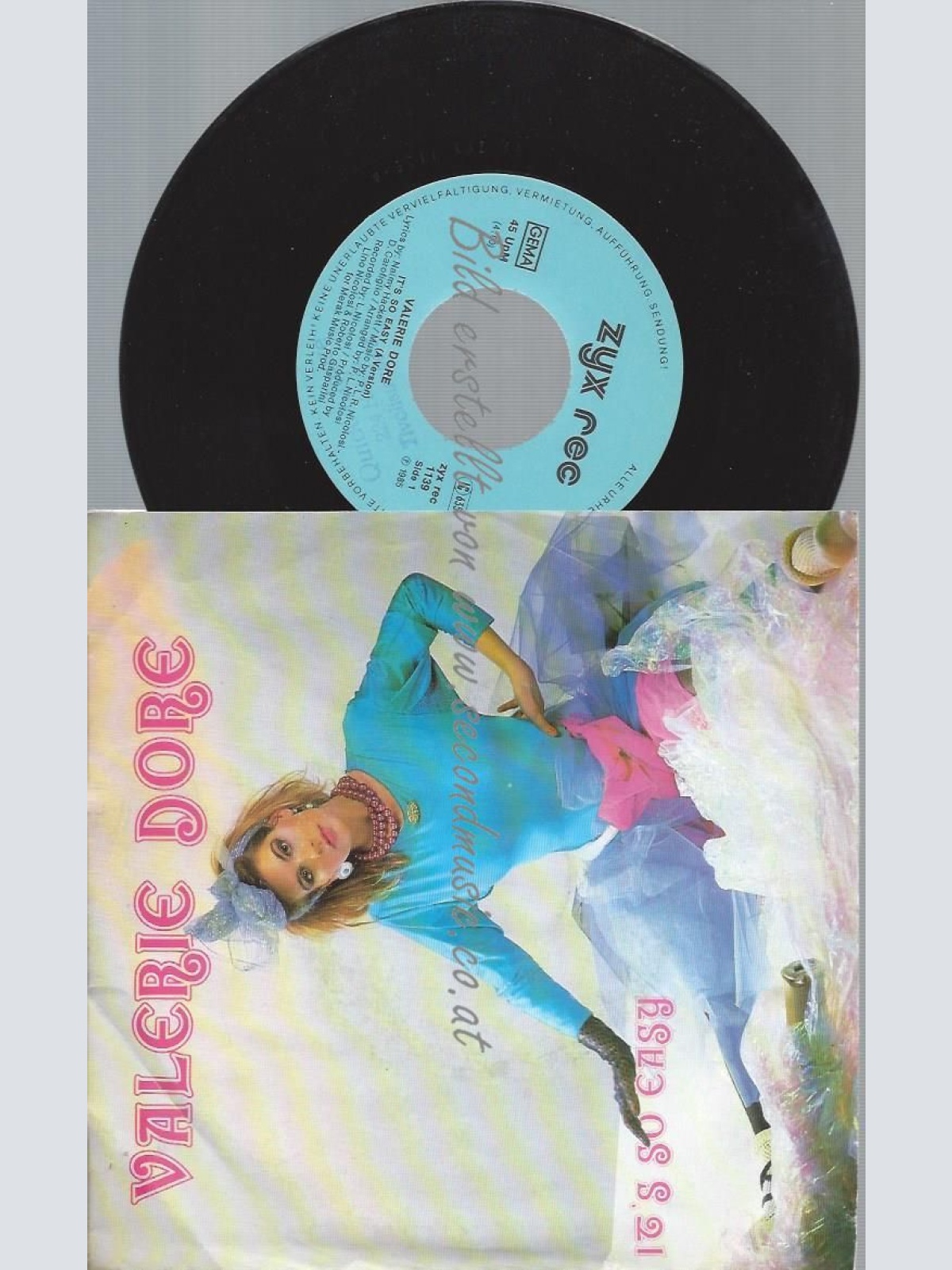 7"  Valerie Dore – It's So Easy