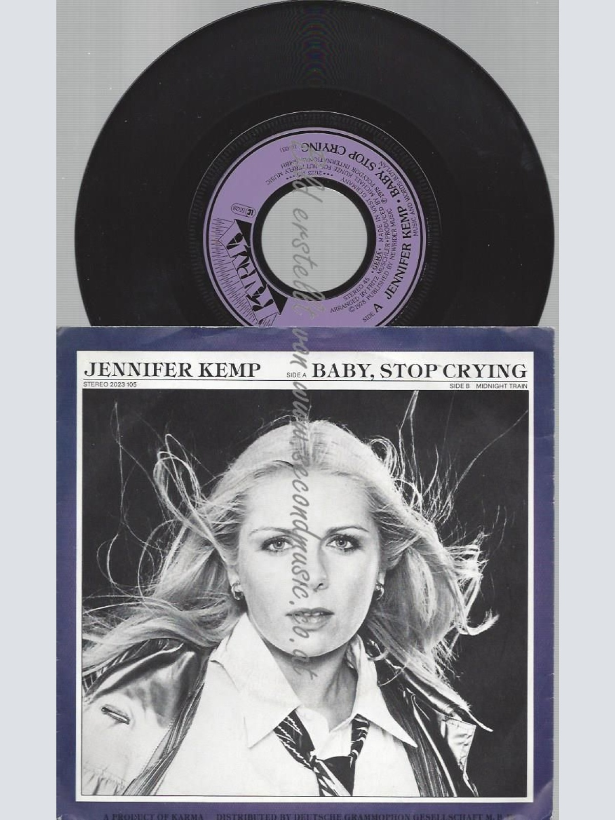 7"   Jennifer Kemp  Baby, Stop Crying