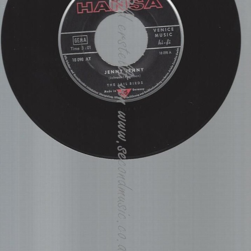 7"  The Jailbirds– Jenny Jenny